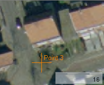 Point 3 in the georeferenced context