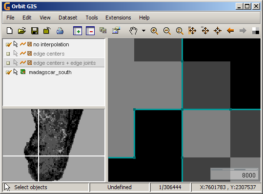 No interpolation No interpolation